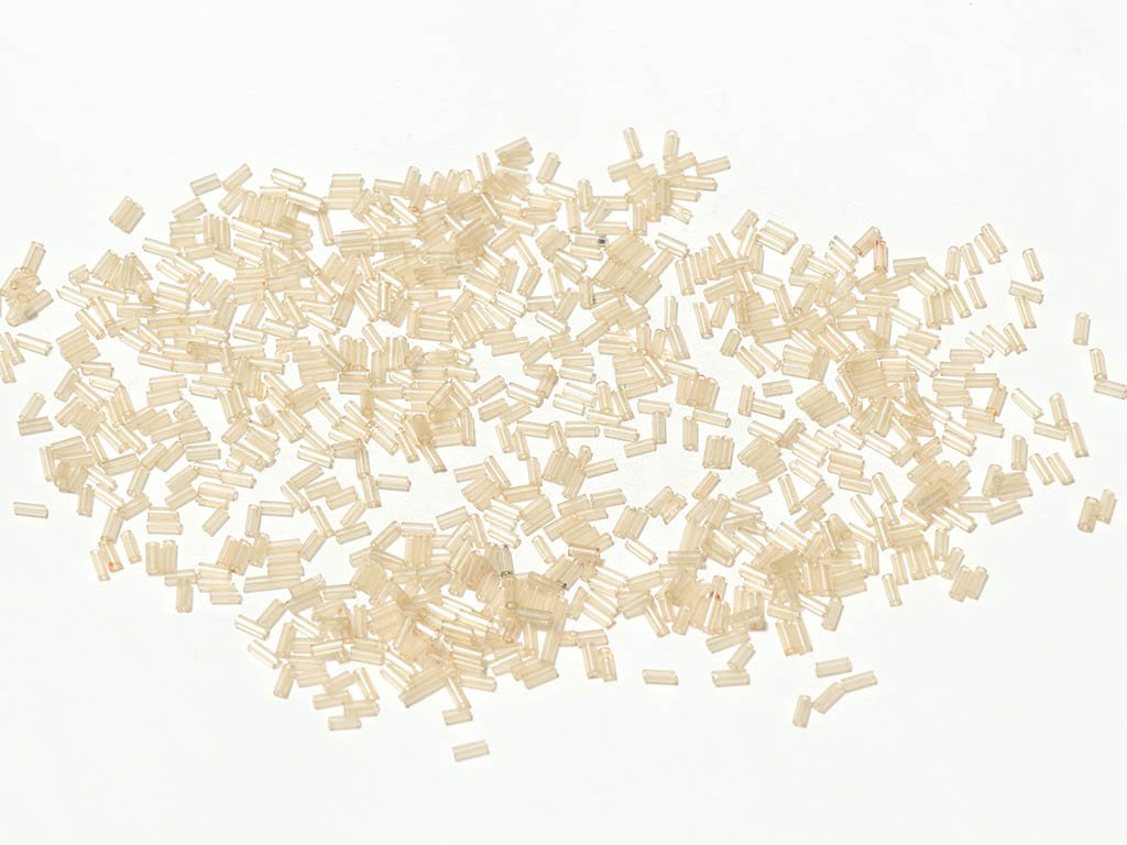 off-white-transparent-pipe-bugle-glass-seed-beads