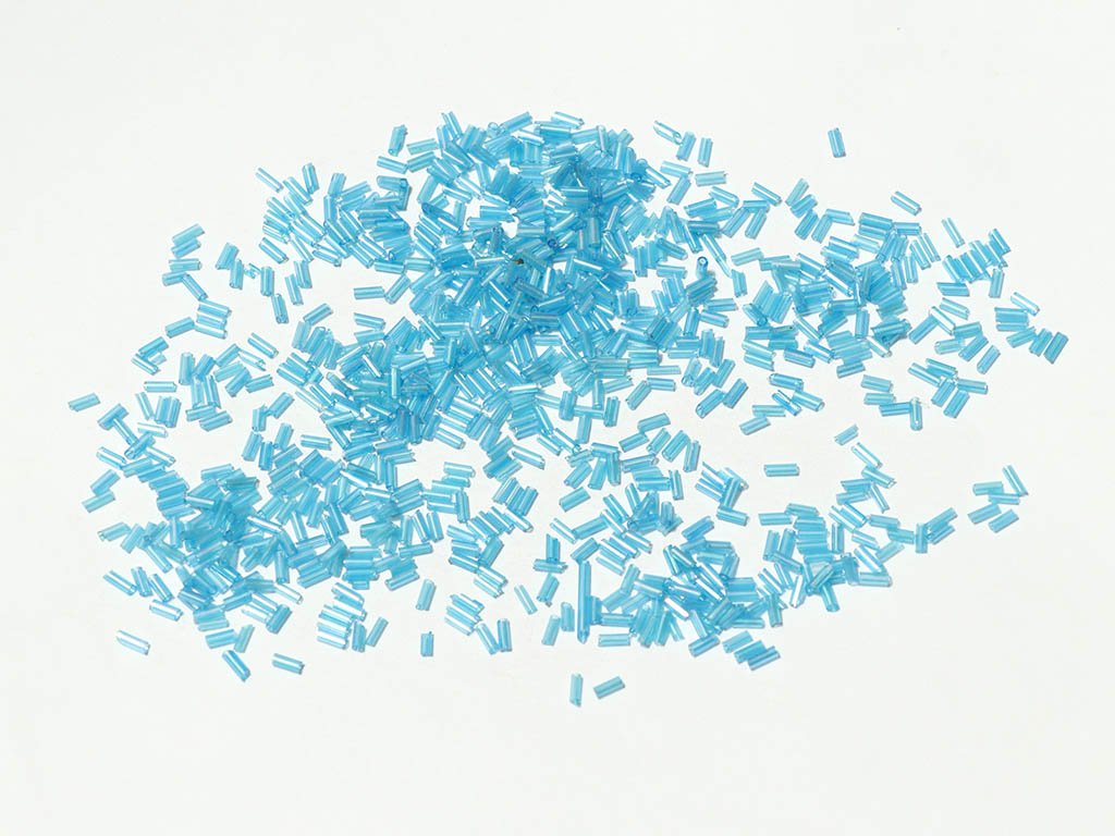 blue-transparent-silverline-pipe-bugle-glass-seed-beads