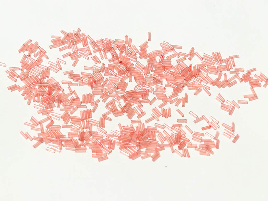 baby-pink-transparent-pipe-bugle-glass-seed-beads