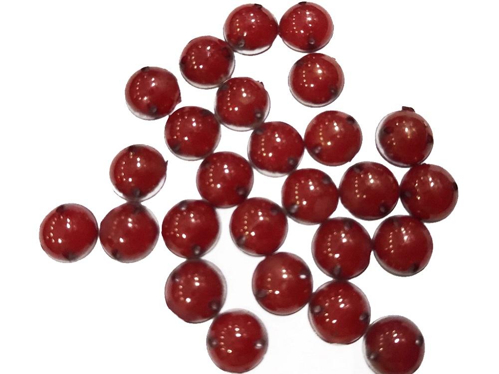 burgundy-circular-opaque-opal-plastic-rubber-stones-8-mm
