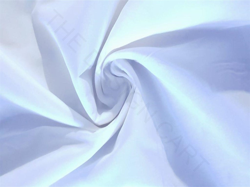 Plain White Cotton Lycra Fabric | The Design Cart (4540426747973)