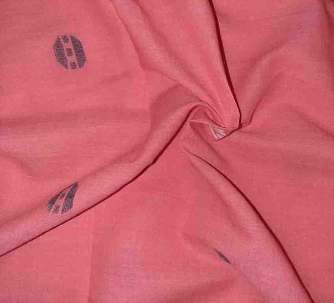 cotton-indian-red-colour-jamdani-fabric