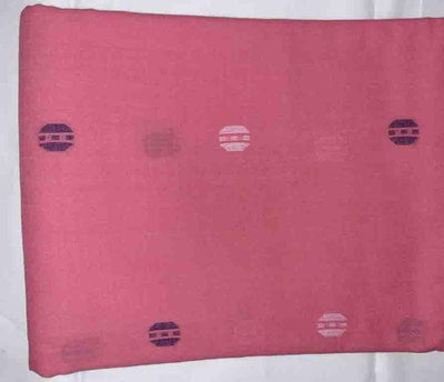 cotton-indian-red-colour-jamdani-fabric