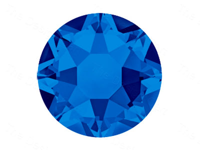 Capri Blue Swarovski Hotfix Rhinestones (1621658009634)