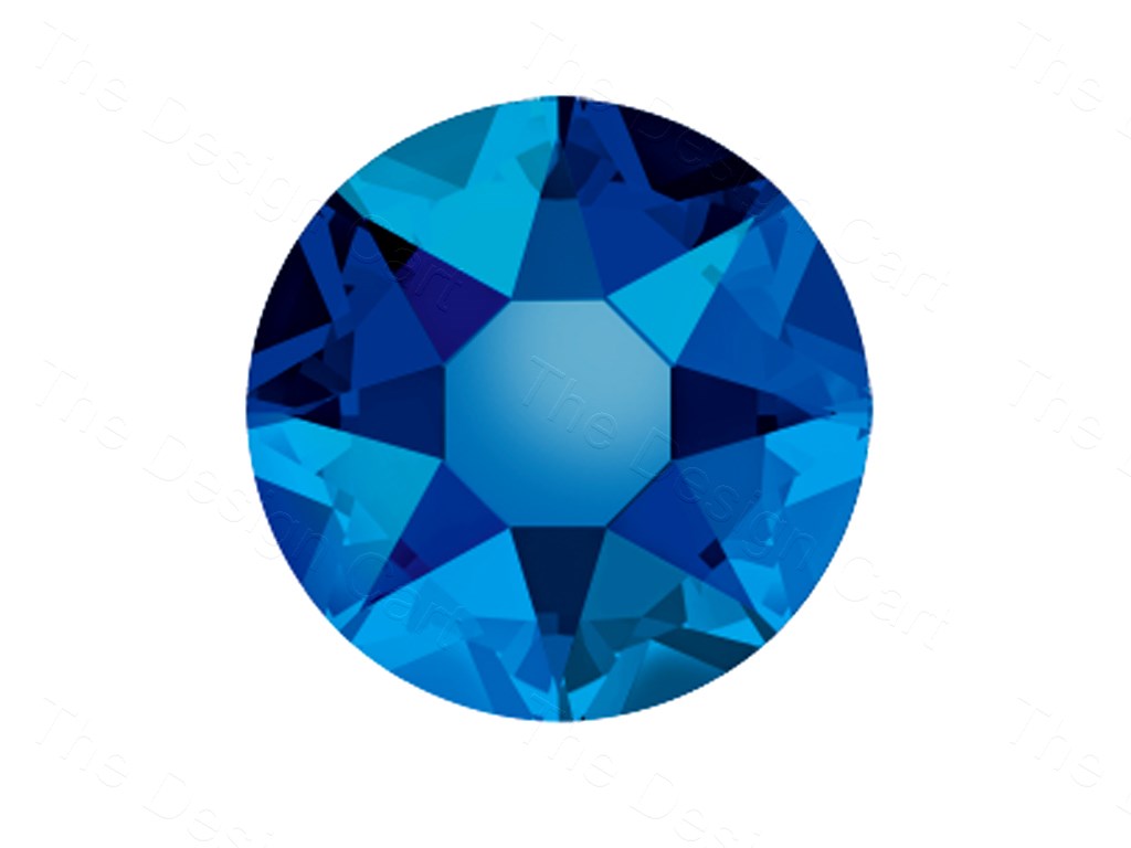 Cobalt Shimmer Preciosa Hotfix Rhinestones (1621658468386)