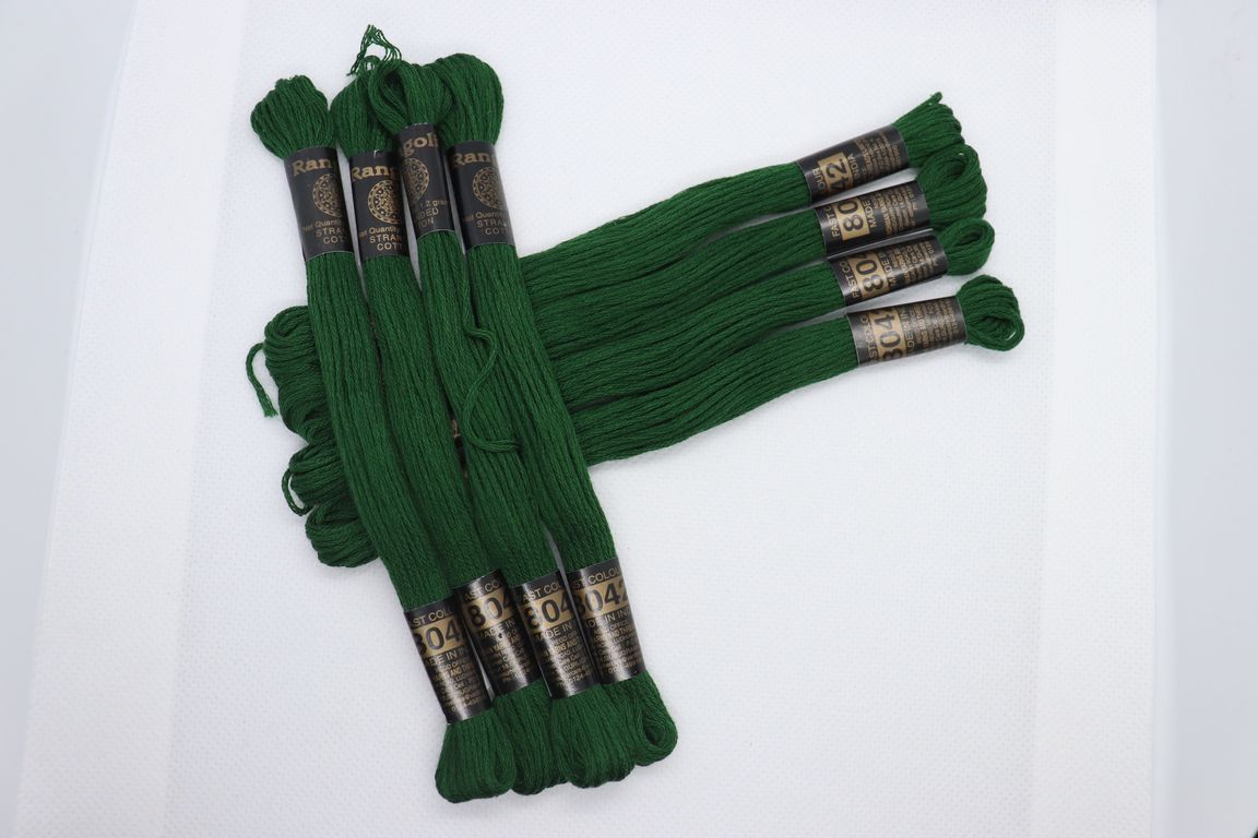cotton-embroidery-thread-dark-green