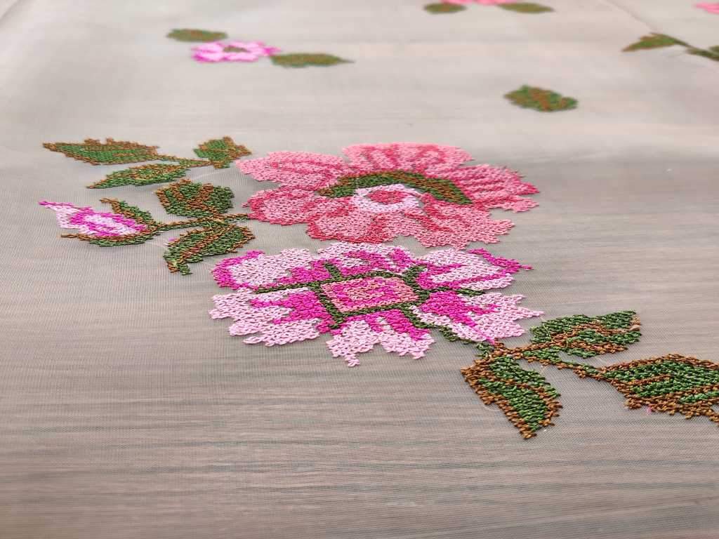 cream-organza-fabric-with-cross-stitched-embroidered-flowers-all-over