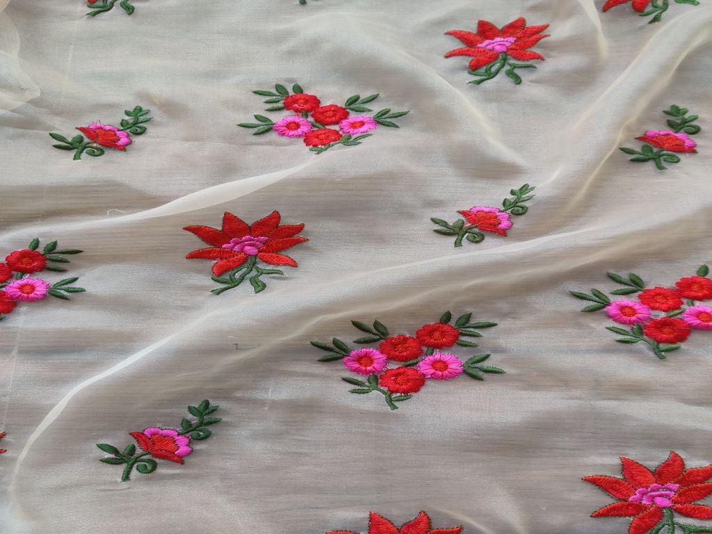 cream-organza-fabric-with-multi-coloured-floral-design