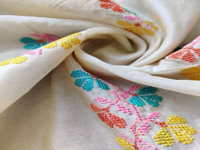 cream-chanderi-fabric-with-cross-stitch-embroidery