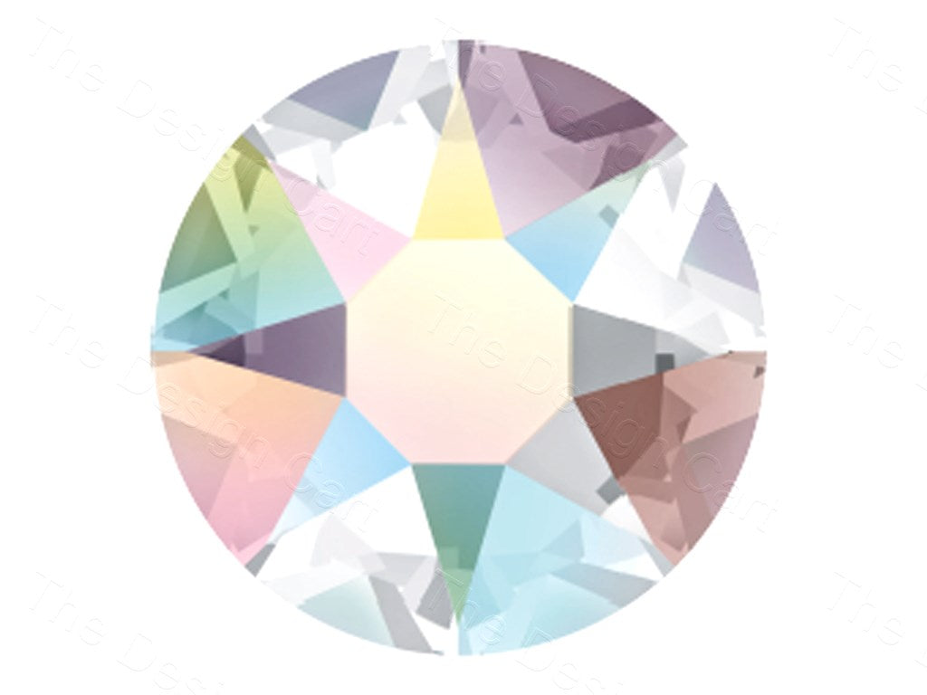 Crystal Aurore Boreale Preciosa Hotfix Rhinestones (1621658599458)