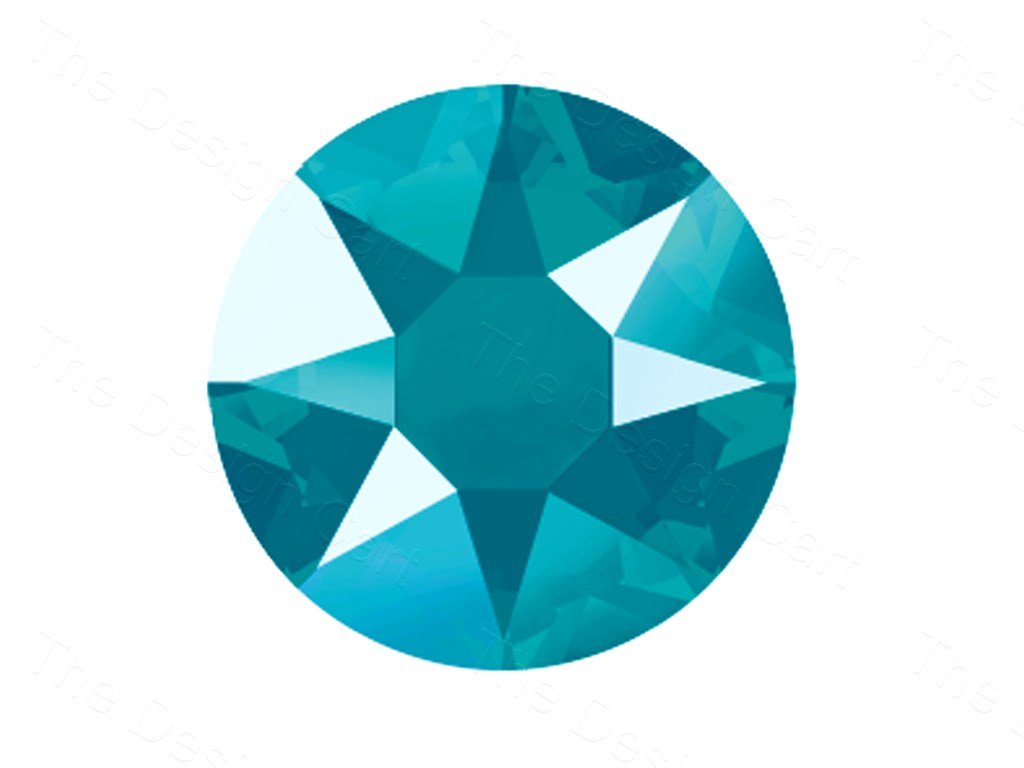 Crystal Azure Blue Preciosa Hotfix Rhinestones (1621658632226)