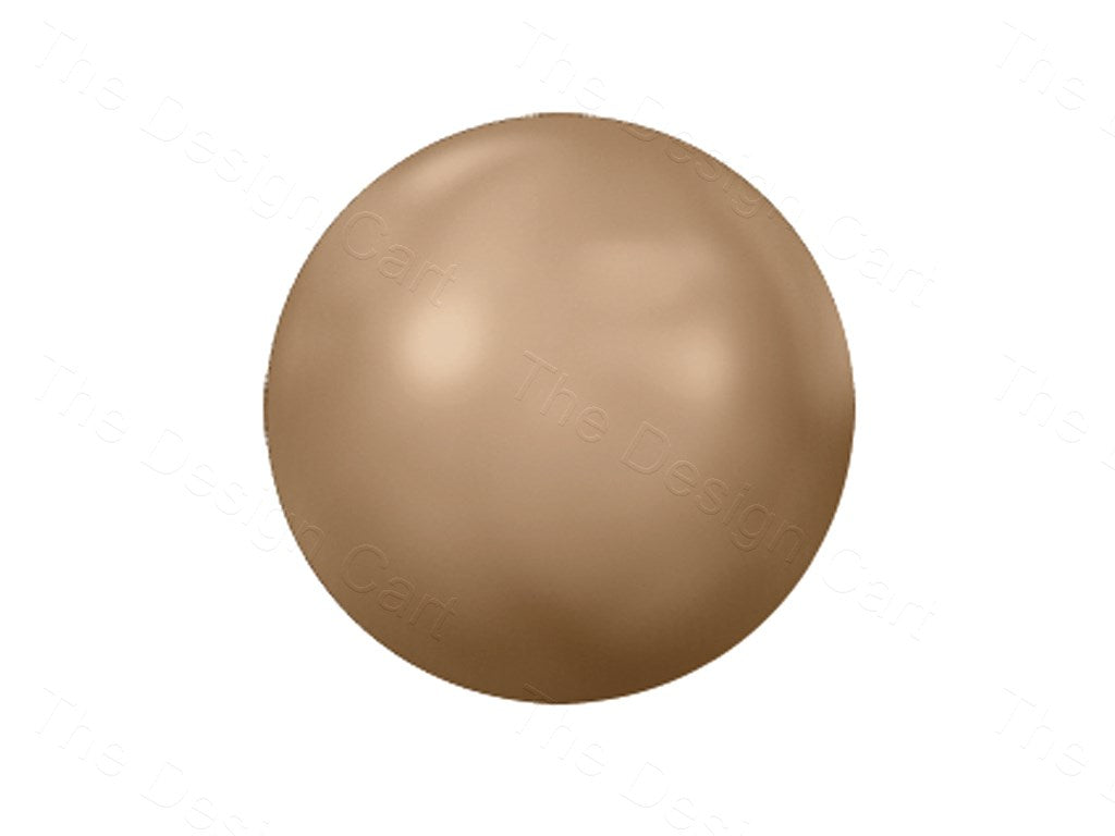 Crystal Bronze Pearl Cabochon Preciosa Hotfix Rhinestones (1621658861602)