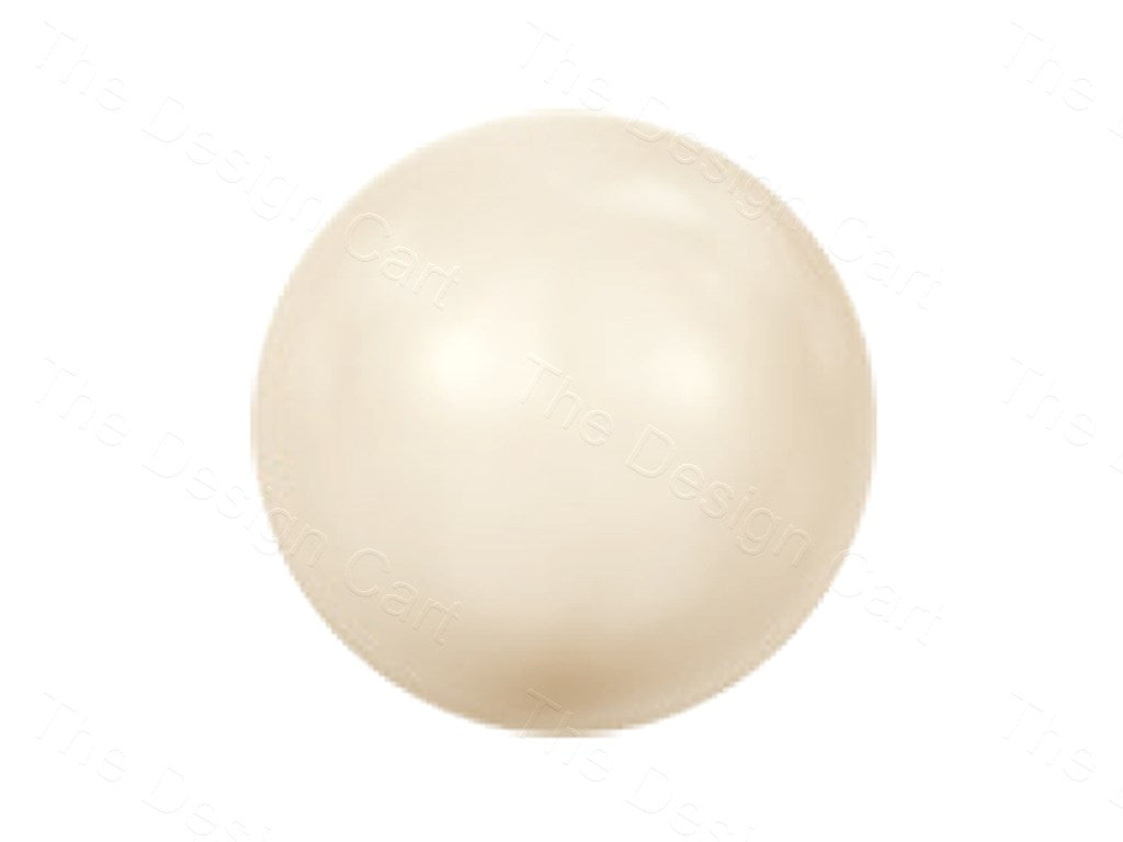 Crystal Cream Pearl Cabochon Preciosa Hotfix Rhinestones (1621658959906)