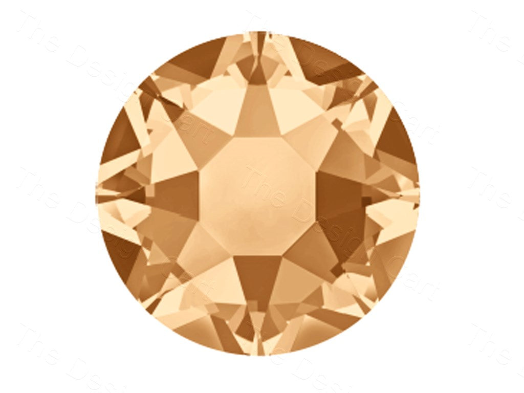 Crystal Golden Shadow Preciosa Hotfix Rhinestones (1628261941282)