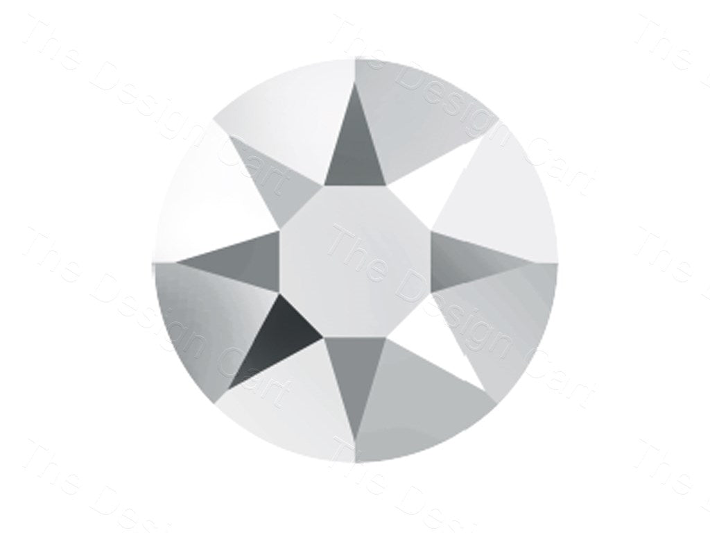 Crystal Light Chrome Swarovski Hotfix Rhinestones (1628262236194)