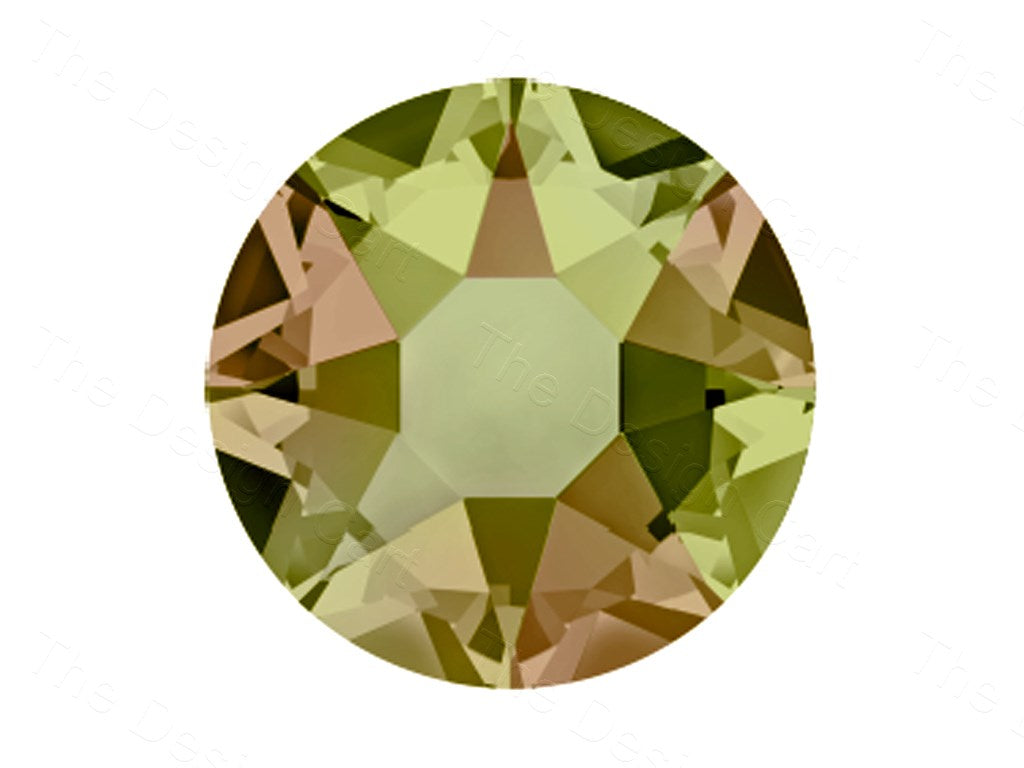 Crystal Luminous Green Preciosa Hotfix Rhinestones (1628262465570)