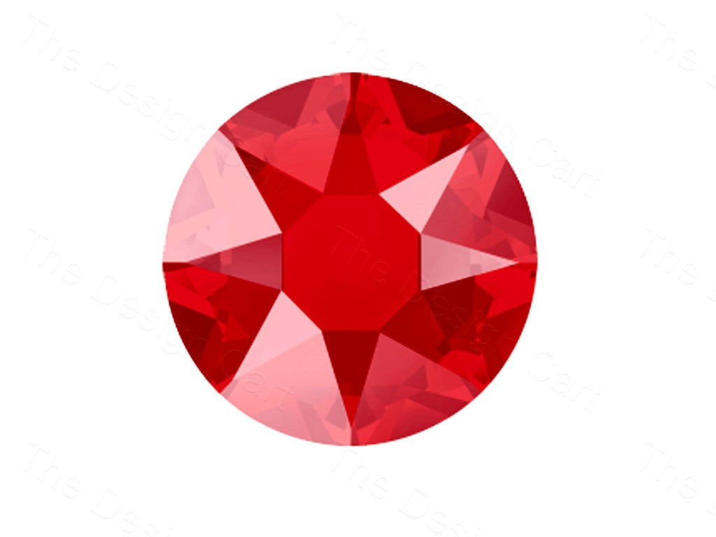 Crystal Royal Red Preciosa Hotfix Rhinestones (1628264333346)