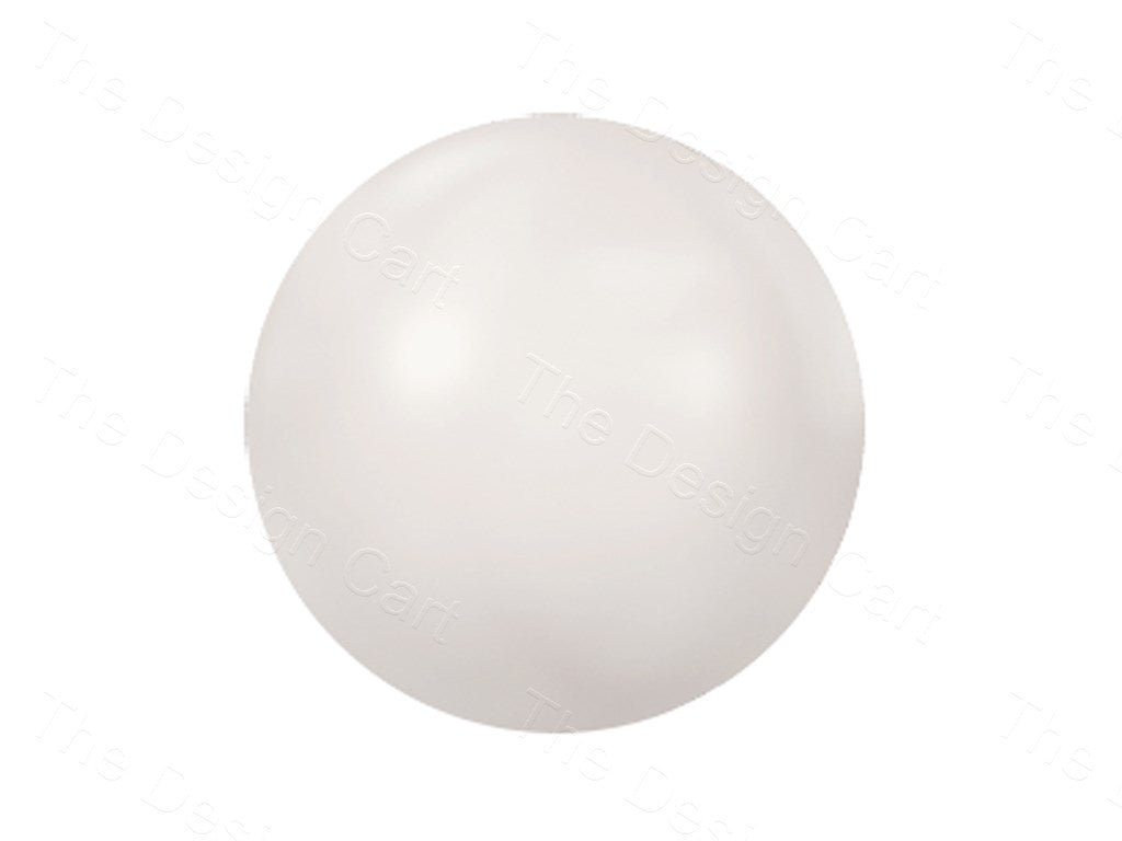 Crystal White Pearl Preciosa Hotfix Rhinestones (1628265054242)