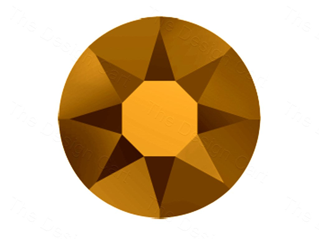 Crytsal Dorado Preciosa Hotfix Rhinestones (1628265218082)