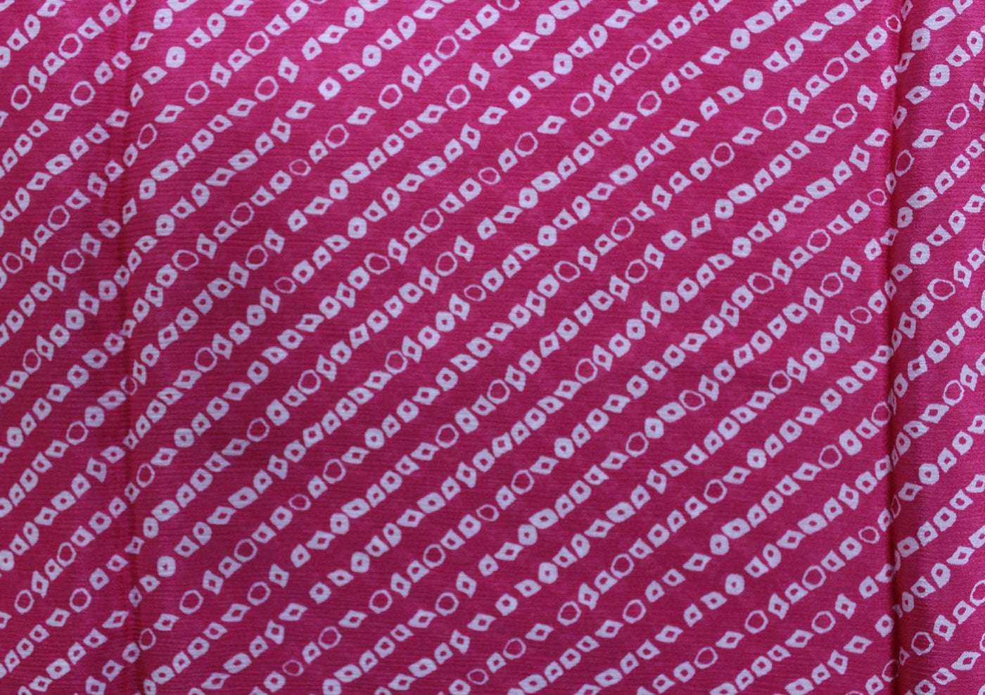 Pink Stripes Viscose Chinon Digital Printed Fabric