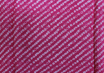 Pink Stripes Viscose Chinon Digital Printed Fabric