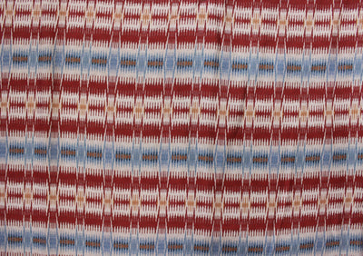 Multicolor Abstract Digital Printed Cotton Slub Fabric