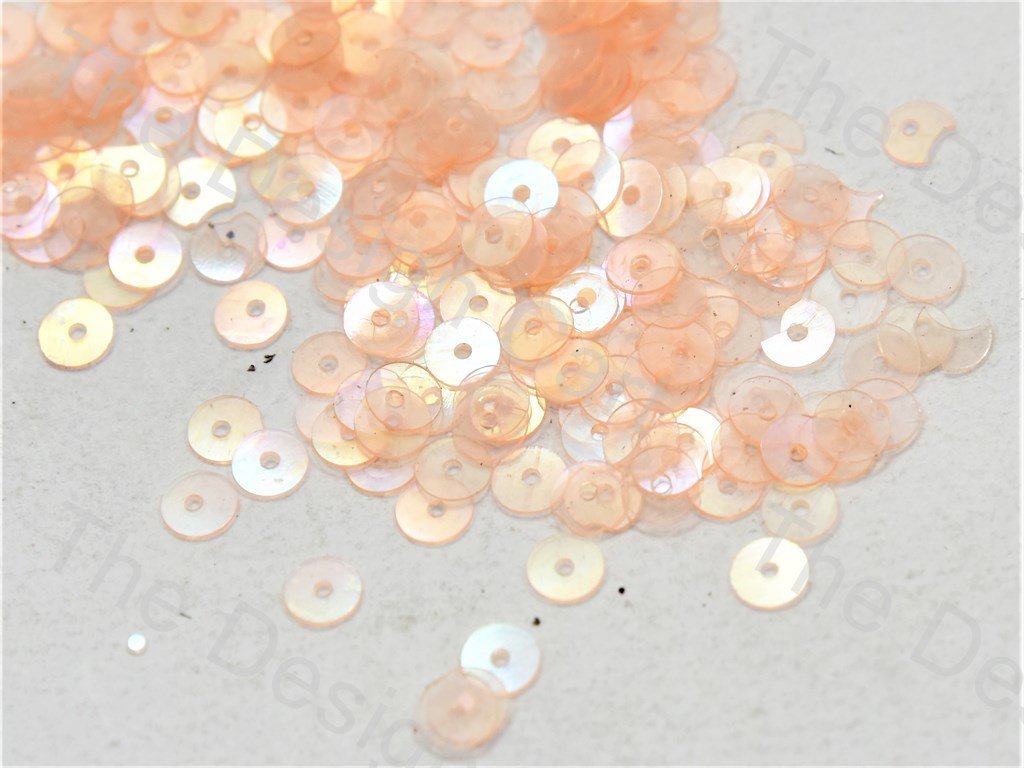 Light Peach Circular Sequins (576903938082)