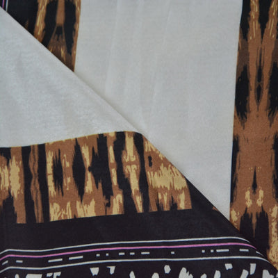 pre-cut-brown-abstract-leopard-printed-satin-fabric-with-black-border