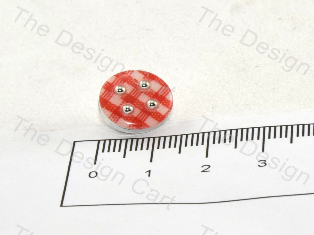 Button Design Mat Violet Mat Design Acrylic Button