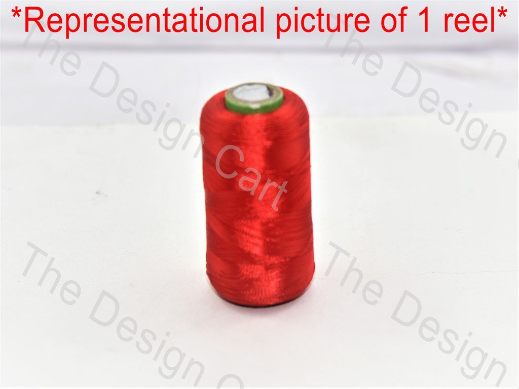 Orange Colour Set 1 Silk Threads - The Design Cart (405830500386)