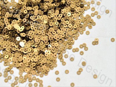 Golden Metallic Circular Sequins (417861271586)
