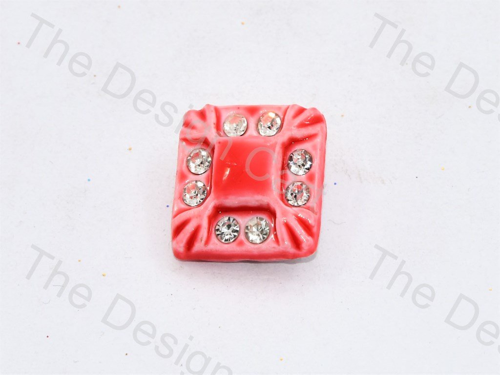 dull-red-stone-crystal-square-button