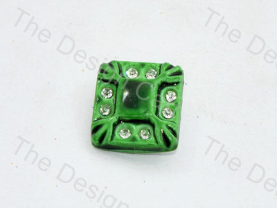 light-green-stone-crystal-square-button