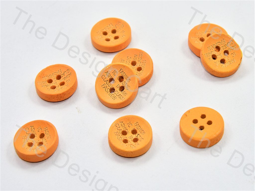 classic-fashion-printed-yellow-wooden-buttons