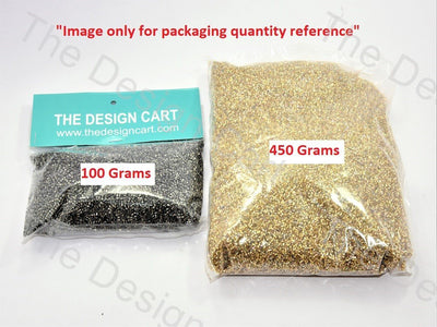 Transparent White 2 Cut Beads - The Design Cart (10596288723)