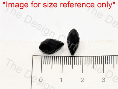 Green Transparent Top Hole Drop Crystal Beads - The Design Cart (552974221346)