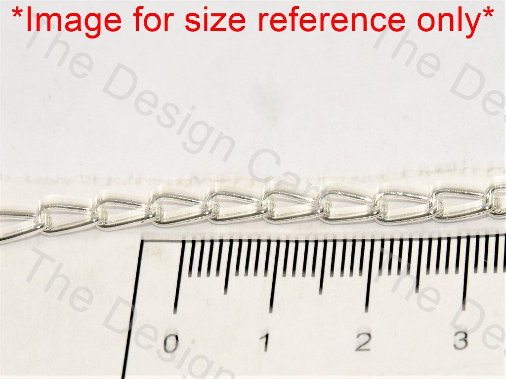 Silver Hooks Metal Chain - The Design Cart (556877217826)