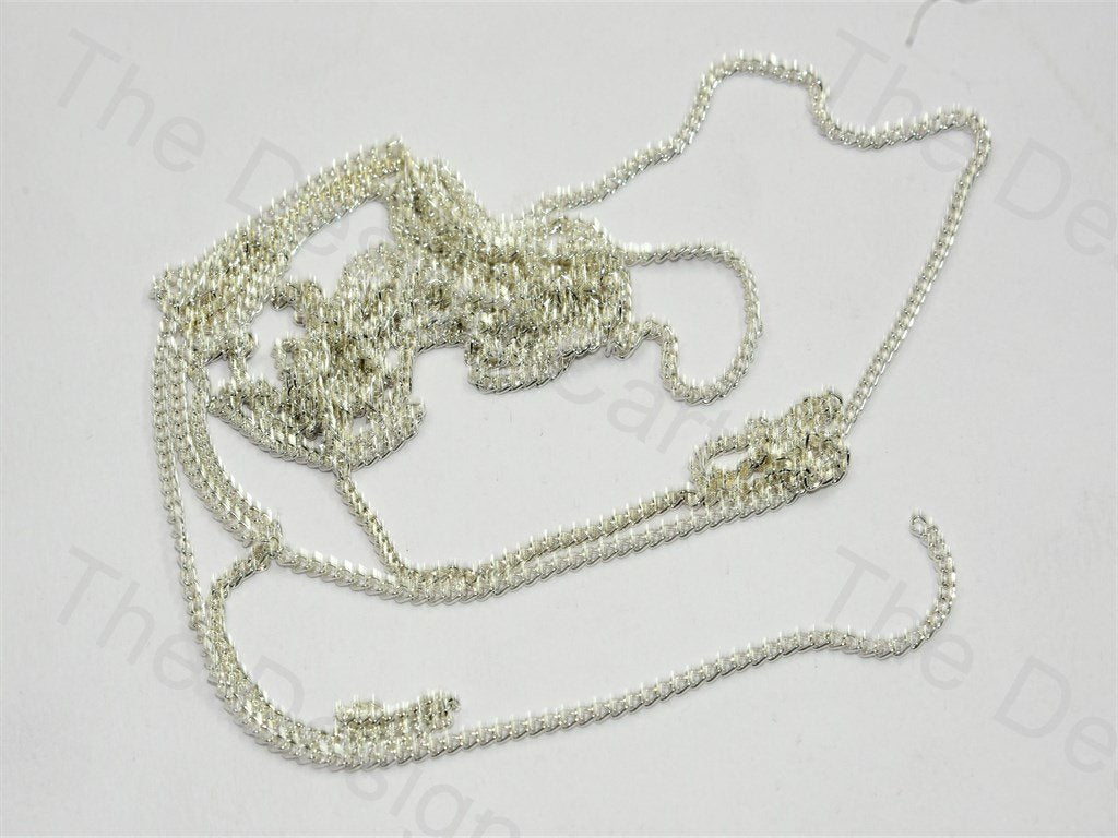 Plain Design Silver Metal Chain - The Design Cart (559758540834)