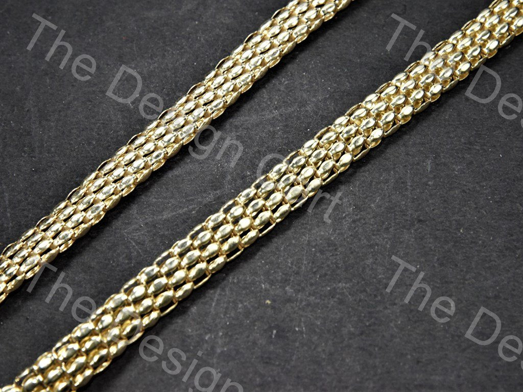 Dotted Belt Design Golden Metal Chain (559758573602)