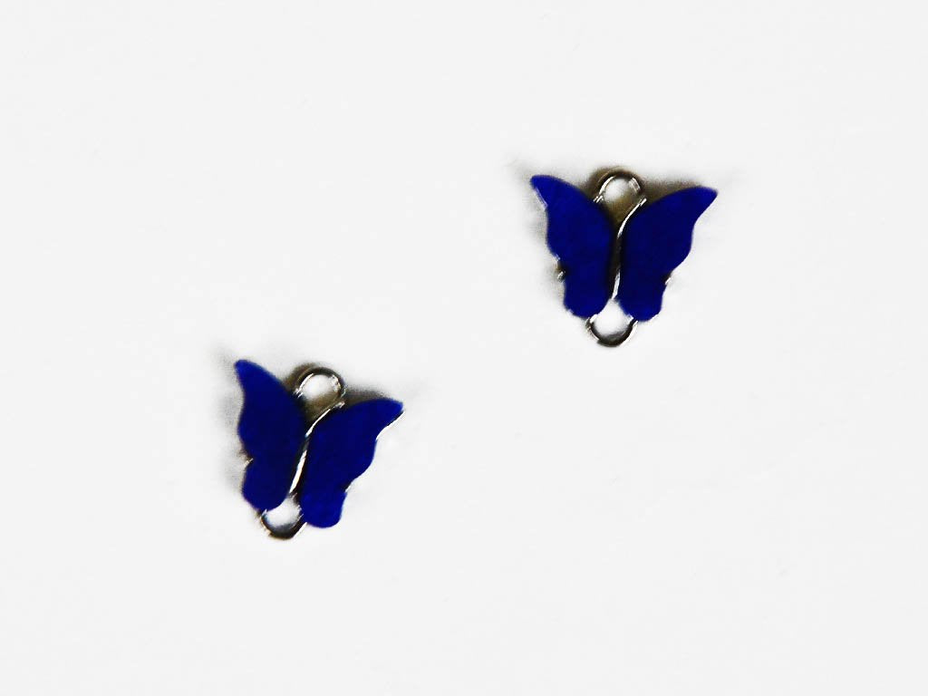 dark-blue-butterfly-metal-charms
