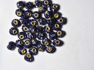 dark-blue-spherical-beaded-clay-beads