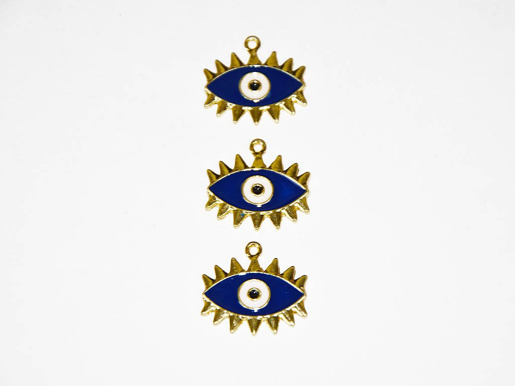 dark-blue-spikes-evil-eye-metal-beads