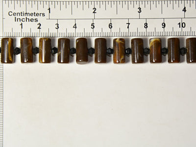 dark-brown-cylindrical-resin-beads