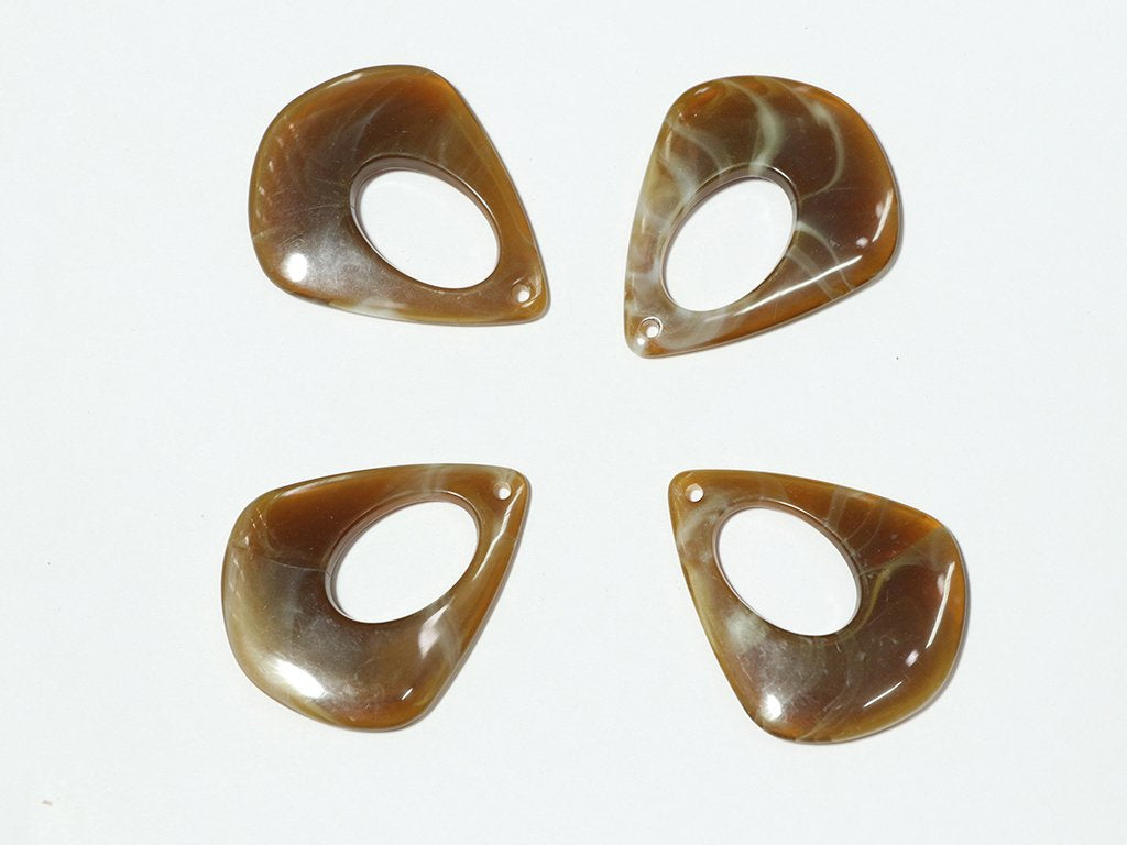 dark-brown-designer-drop-plastic-beads-40x32-mm