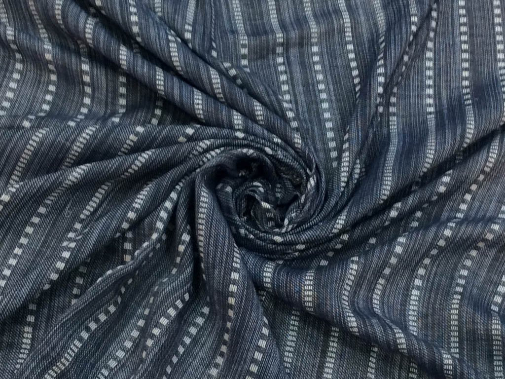 dark-gray-designer-stripes-jacquard-cotton-fabric