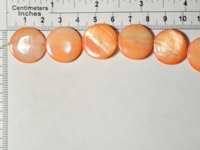 dark-orange-flat-circular-designer-glass-shell-beads-20-mm-1