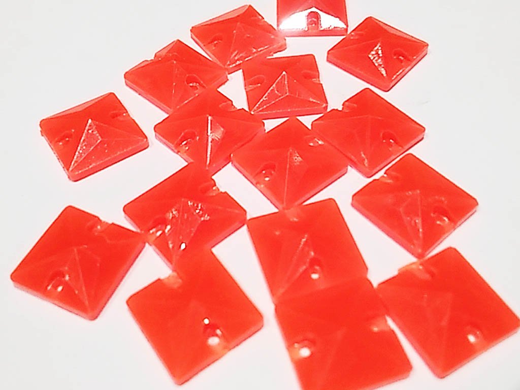 dark-orange-neon-square-faceted-2-hole-plastic-stones-16x16-mm