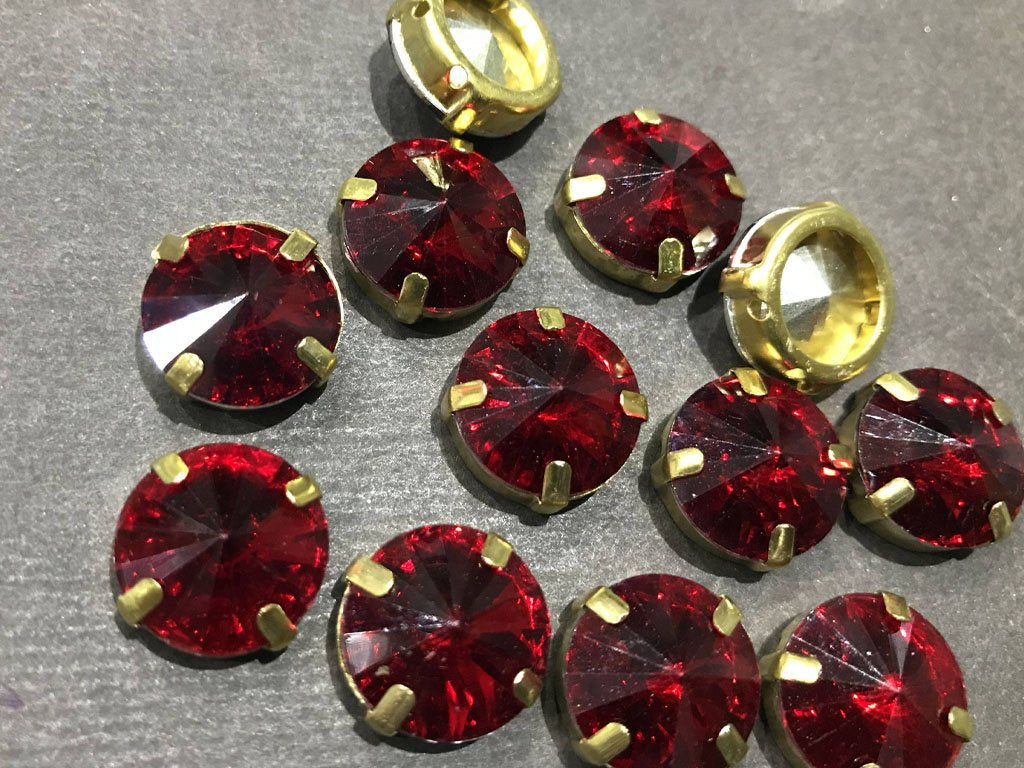 dark-red-circular-resin-stones-with-catcher-14-mm