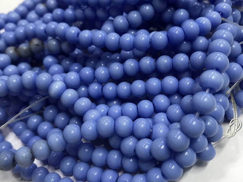 deep-blue-circular-pressed-glass-beads-6-mm