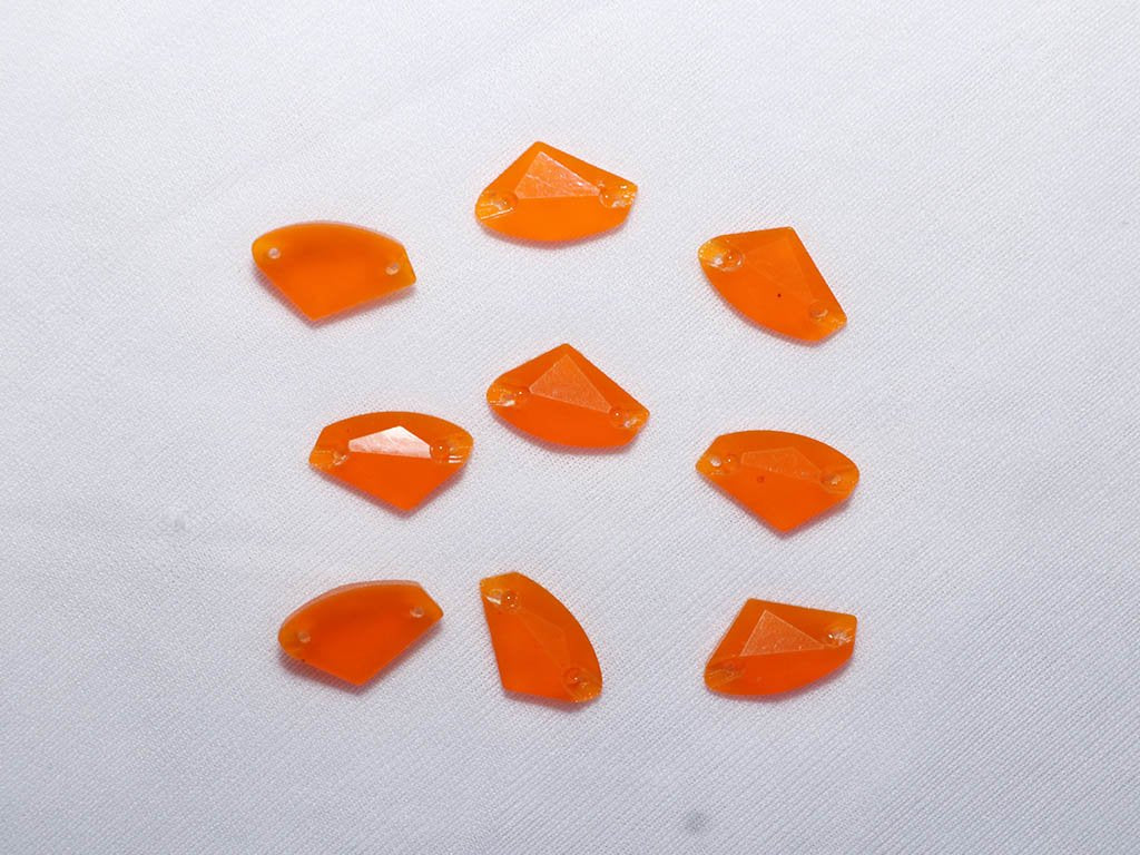 deep-orange-designer-uneven-plastic-stones-12x12-mm